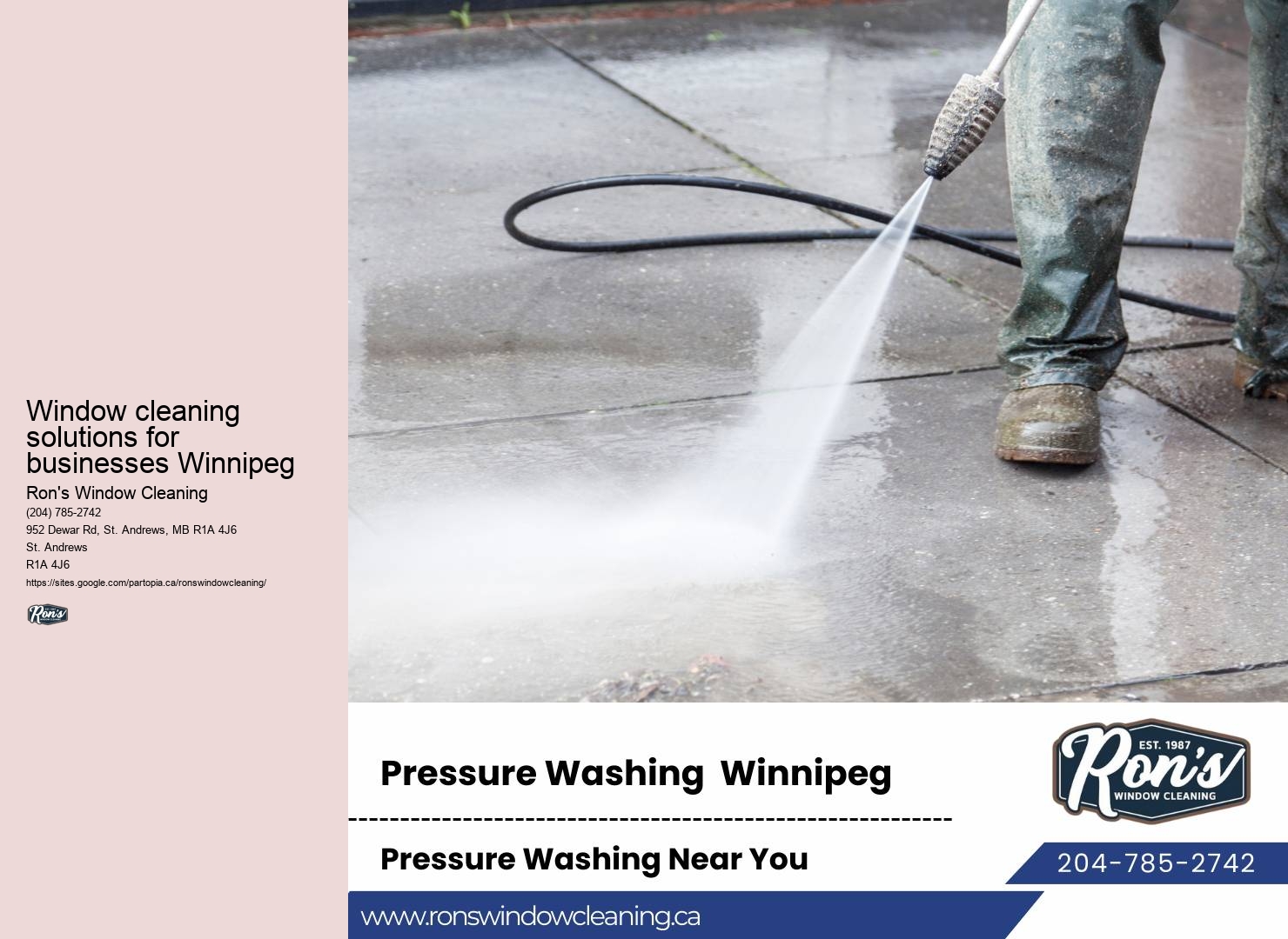 Residential window cleaning company satisfaction