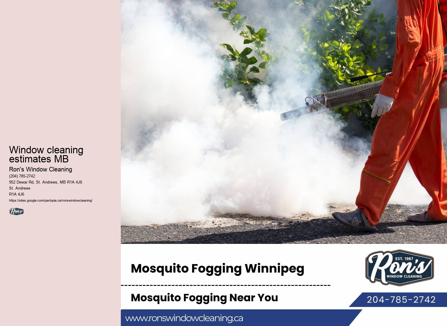 Winnipeg exterior window wash