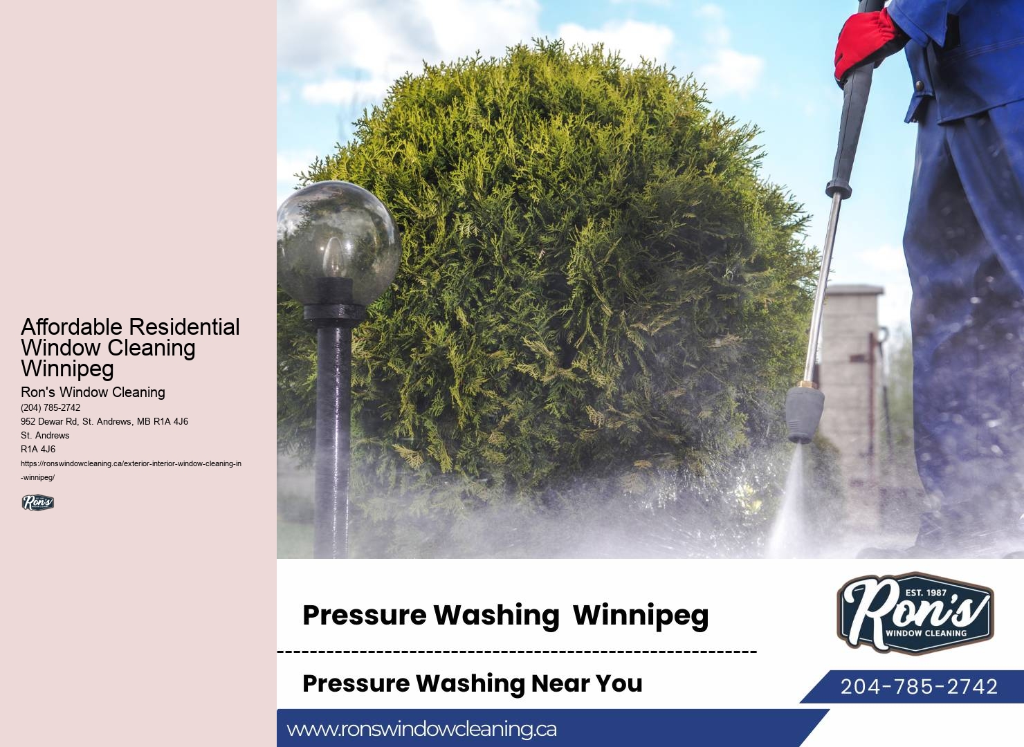 Affordable Residential Window Cleaning Winnipeg Home Window Cleaning