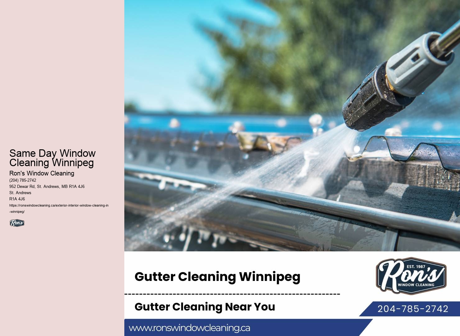 Same Day Window Cleaning Winnipeg Glass Washing Deals