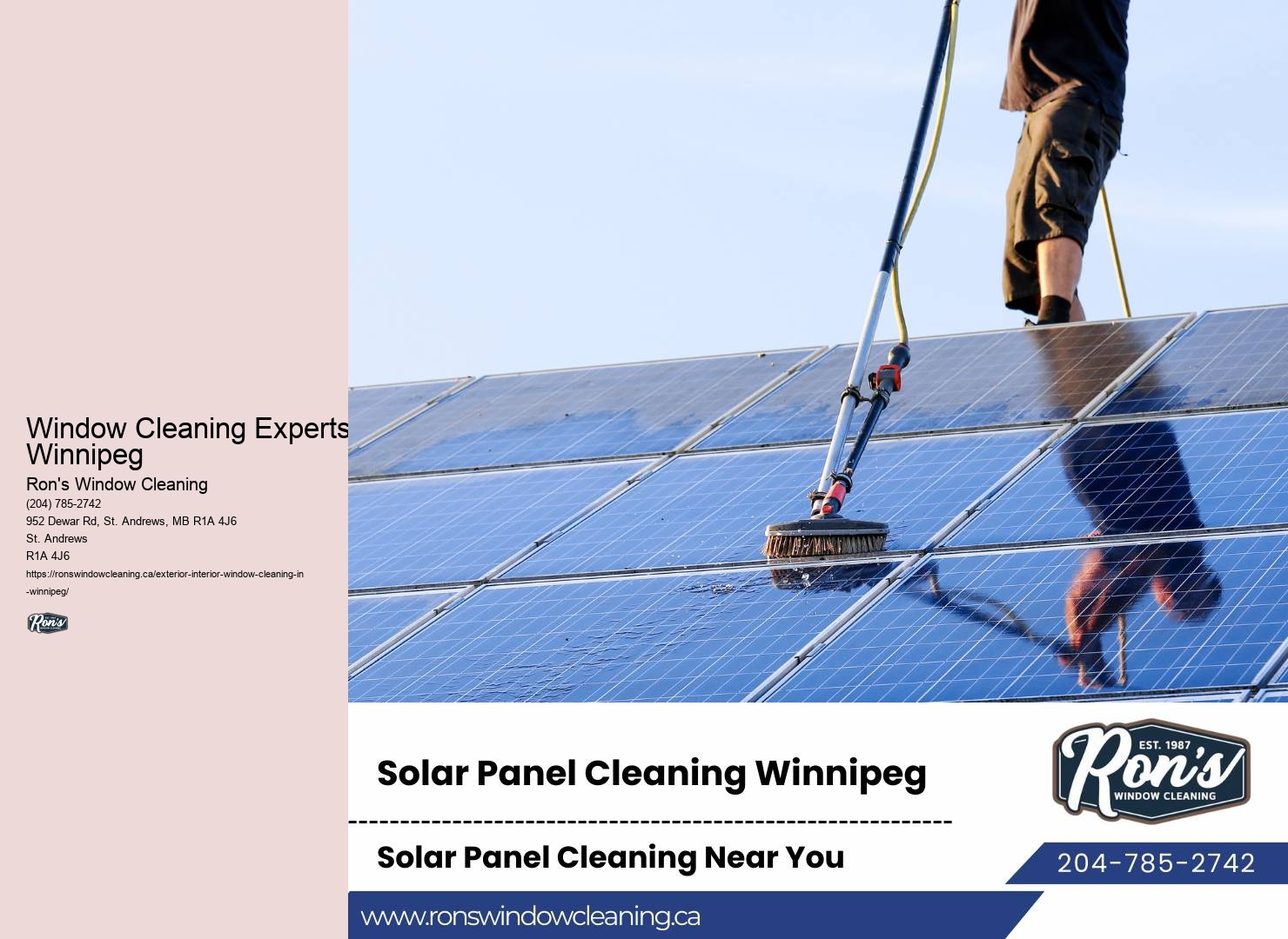 Eco-Friendly Cleaning Services Window Cleaning Experts Winnipeg