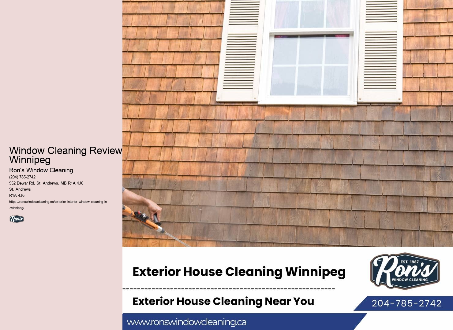 Commercial Window Washing Window Cleaning Reviews Winnipeg