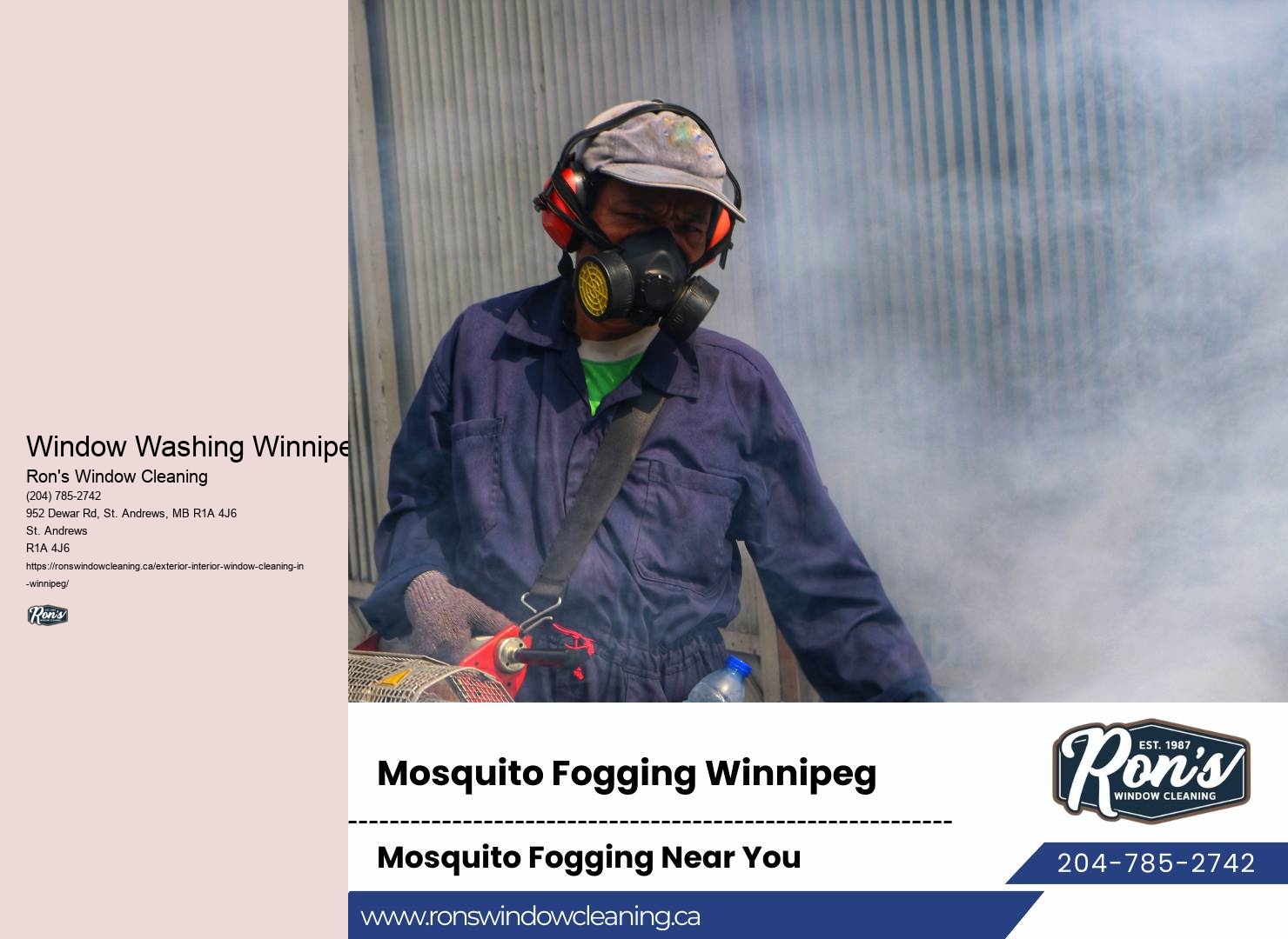 Window Washing Winnipeg Window Washing Solutions