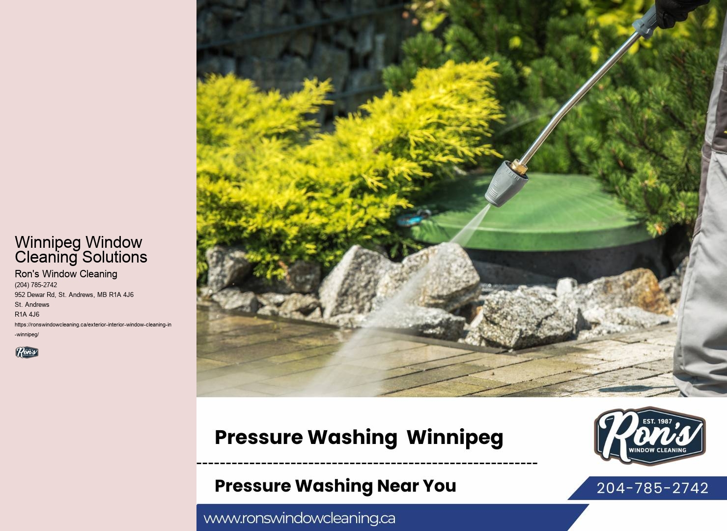 Window Cleaning Maintenance Winnipeg Window Cleaning Solutions