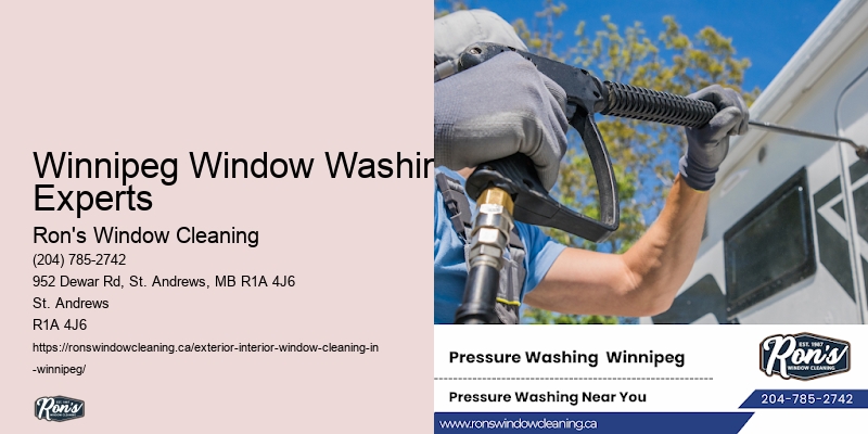 Winnipeg Window Washing Experts