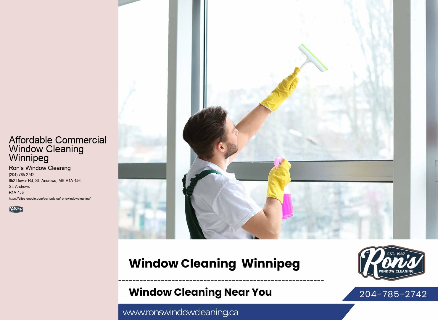 Affordable Commercial Window Cleaning Winnipeg Window Specialists