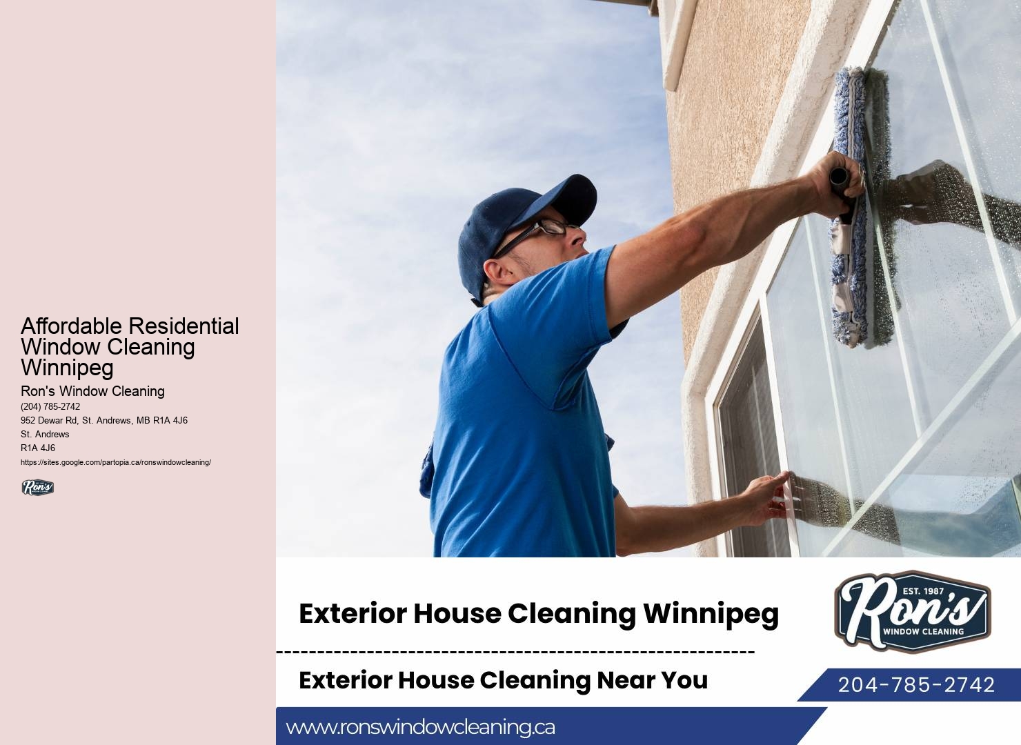 Window Cleaning Transparency Affordable Residential Window Cleaning Winnipeg