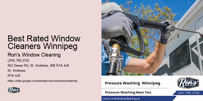 Best Rated Window Cleaners Winnipeg