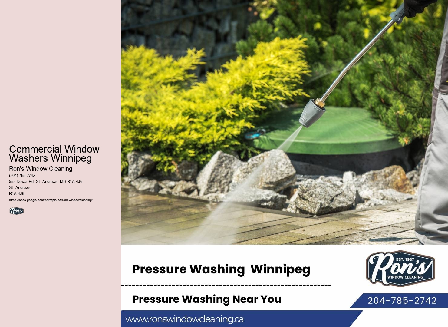 Reliable Window Washing Commercial Window Washers Winnipeg