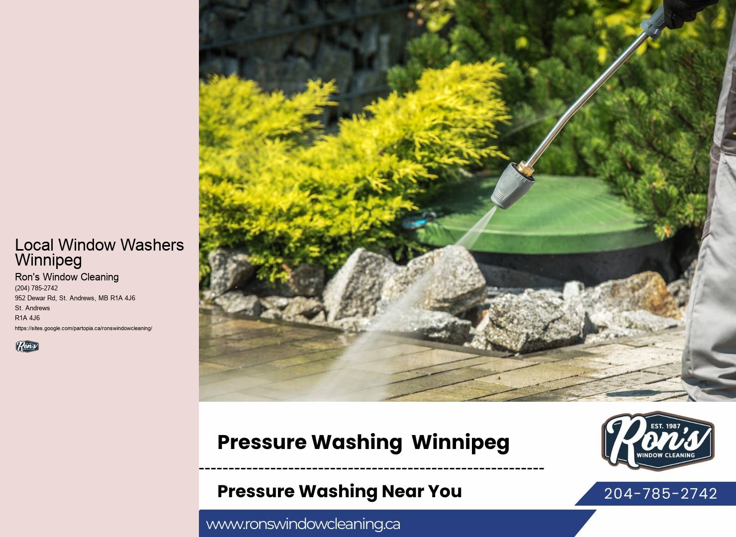 Window Cleaning Discounts Local Window Washers Winnipeg