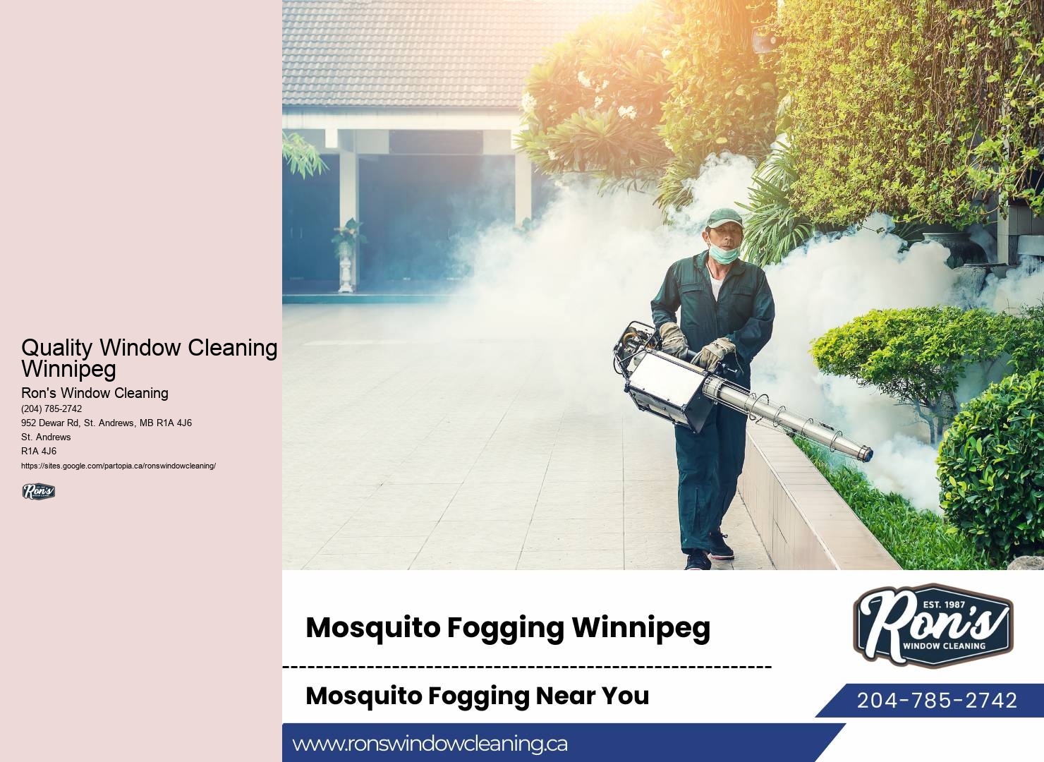 Eco-Friendly Window Washing Quality Window Cleaning Winnipeg