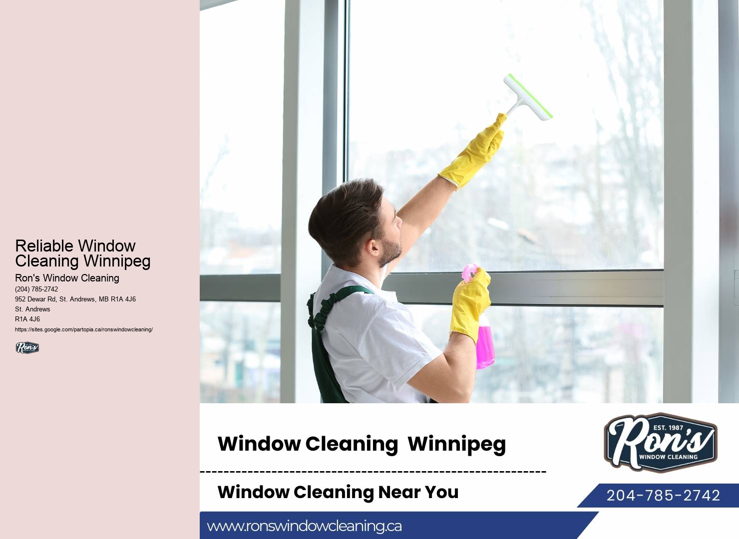 Window Cleaning Emergency Service Reliable Window Cleaning Winnipeg