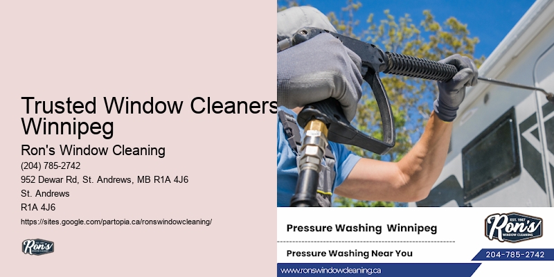 Trusted Window Cleaners Winnipeg