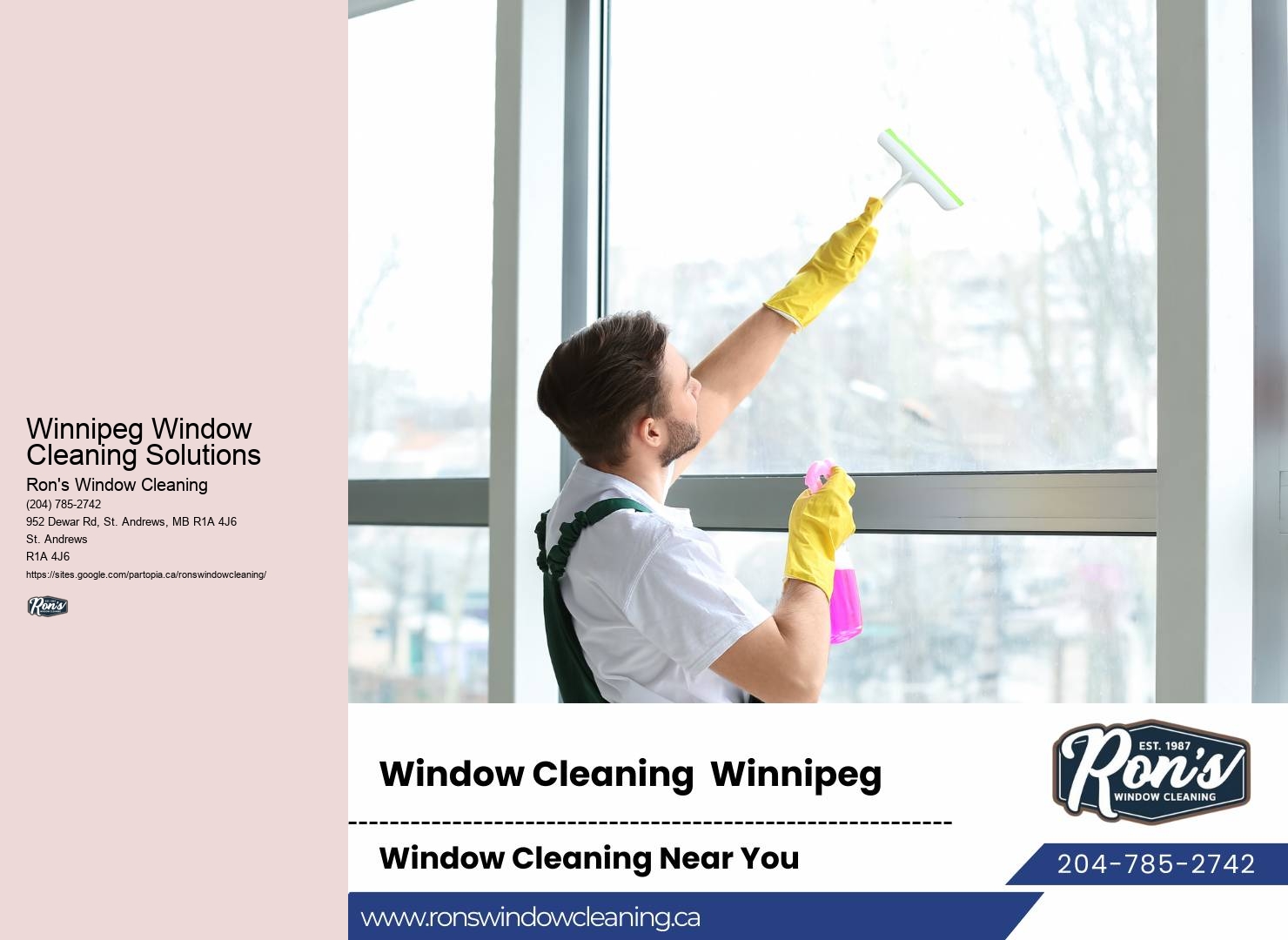 High Rise Window Cleaning Winnipeg Window Cleaning Solutions