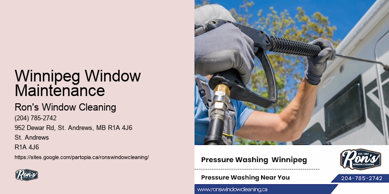 Winnipeg Window Maintenance